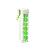 One-Press Ice Cube Maker – Easy Release Ice Tray with Lid