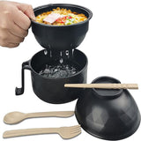 Ramen Cooker Ramen Bowl Set with Chopsticks 33oz
