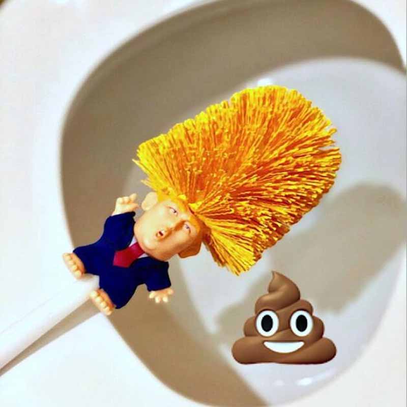 Donald Trump Toilet Brush The Presidential Novelty Gag Gift